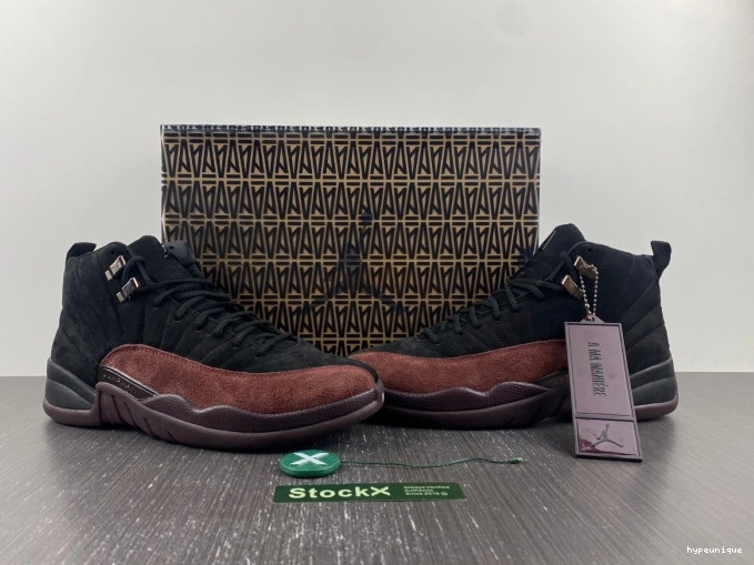 HYPE 12 Retro Black A Maniere Ma Jordan DV6989-001 0813
